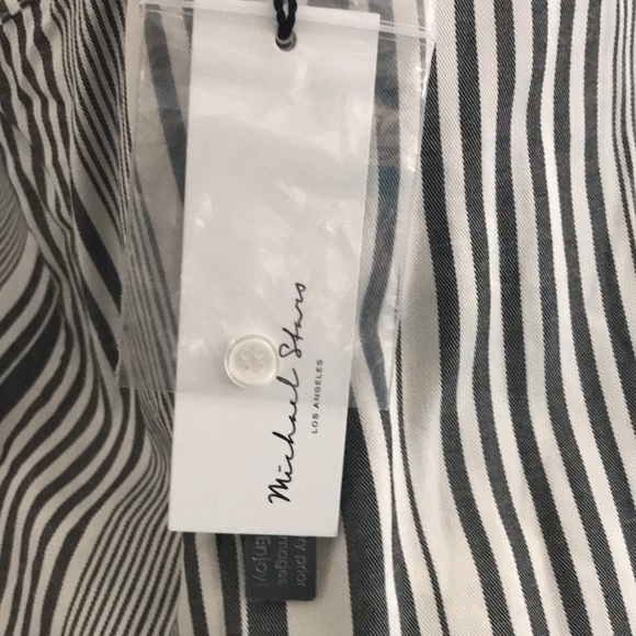 NWT Michael Stars Racerback Jumpsuit in Cabana Stripe - Picture 7 of 16